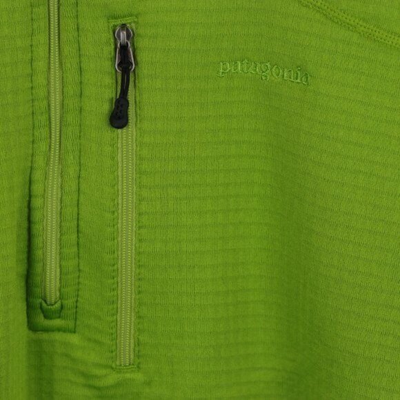 Patagonia Men's XL Green 1/4 Zip Regulator Fleece Pullover Performance Jacket - Picture 5 of 9